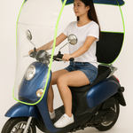 Toldo Cubresol Plegable Para Motoneta | Protección UV + Lluvia |