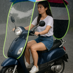 Toldo Cubresol Plegable Para Motoneta | Protección UV + Lluvia |