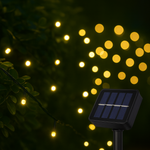 Luces Navideñas Solares LED Recargables — Ilumina sin gastar energía