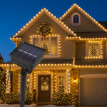 Luces Navideñas Solares LED Recargables — Ilumina sin gastar energía