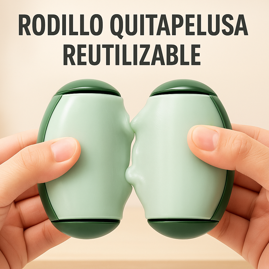 Rodillo Quitapelusa Reutilizable y Lavable
