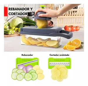 Rallador Picador Cortador Rebanador Manual Frutas Y Verduras